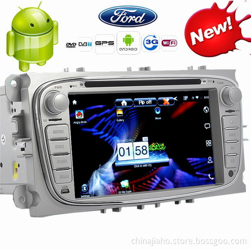 8 Inch TFT LCD Touch Screen Android Car Stereo for Ford Mondeo - 2 DIN GPS Car DVD with Can Bus, 3G, WiFi, TV and Bluetooth (JH_CDP_105)